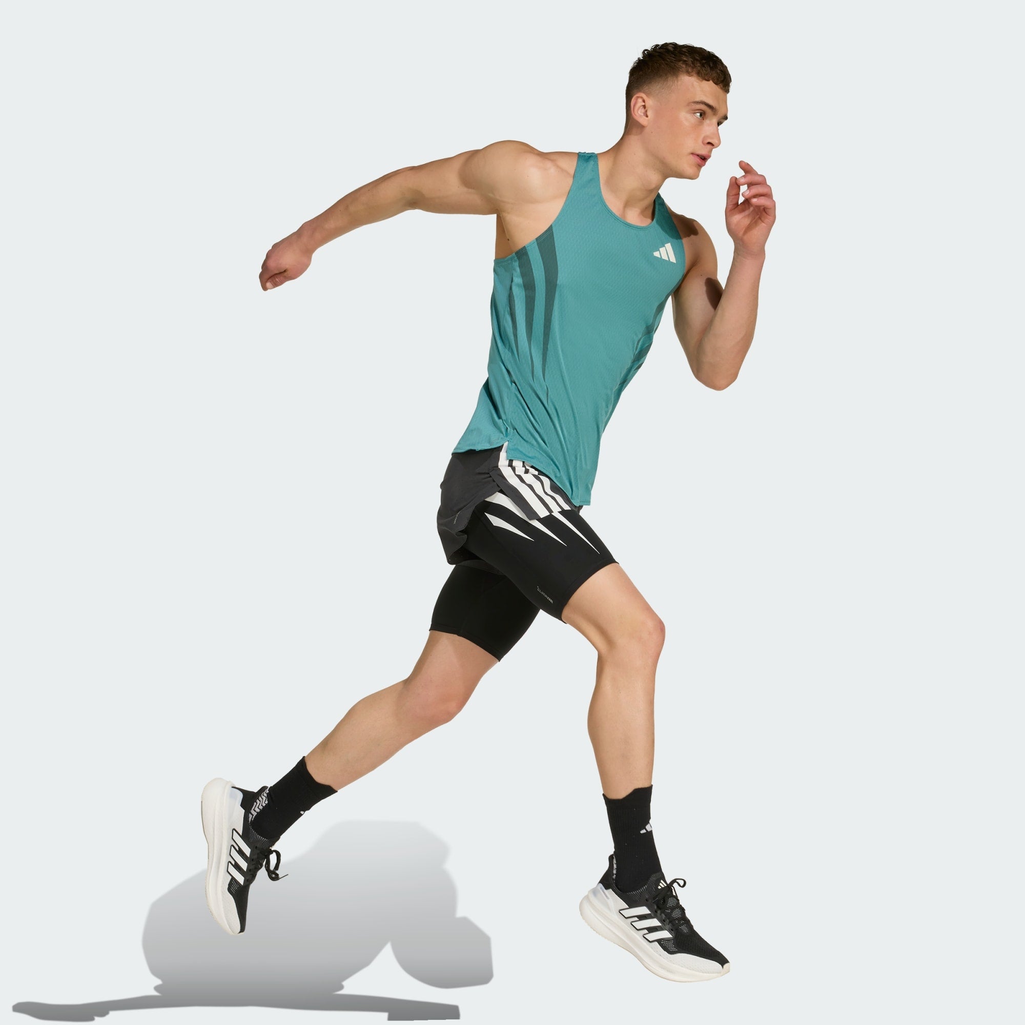 Bermuda de compressão para corrida Adizero Archive