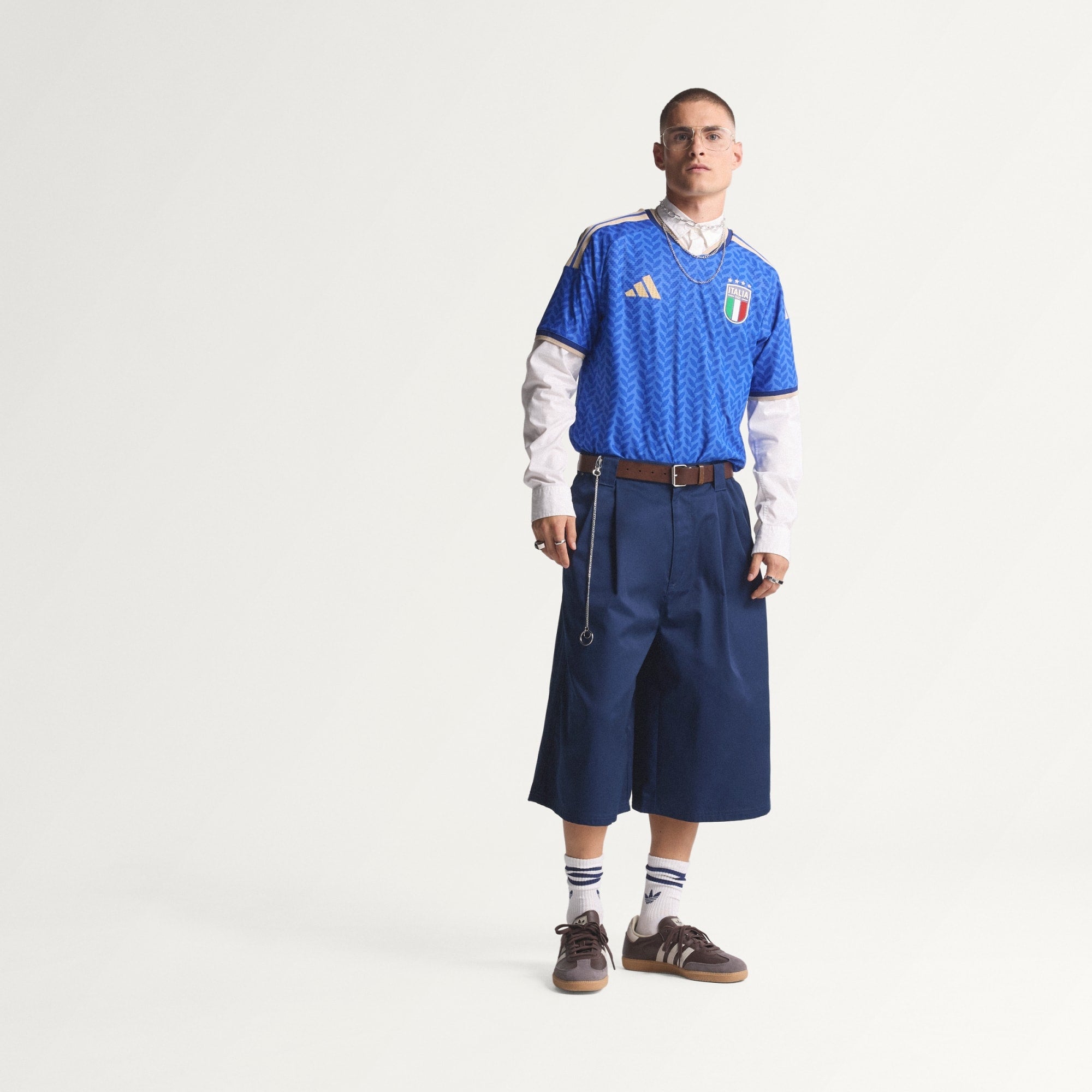 Camisa I Itália 26 Authentic