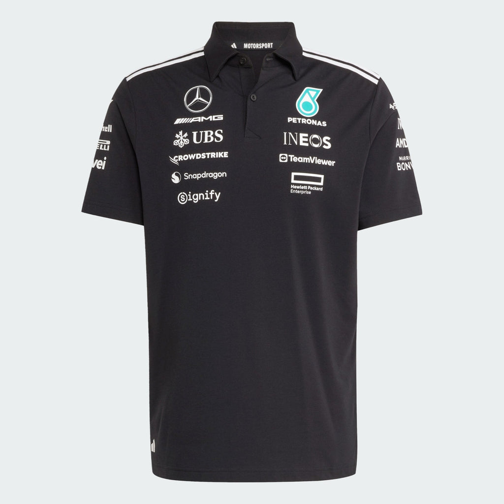 Camisa Polo Preta Mercedes - AMG Petronas Formula One Team