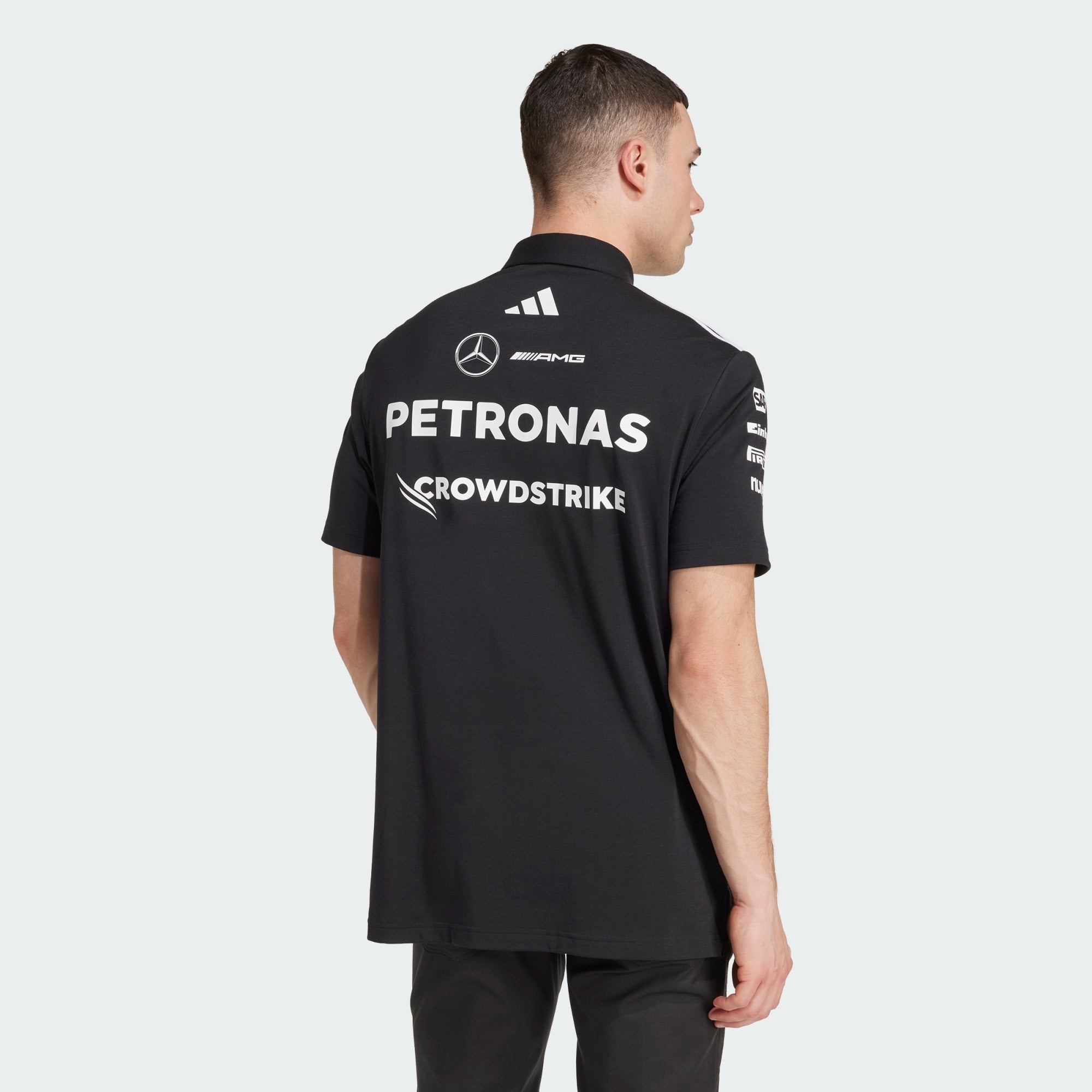 Camisa Polo Preta Mercedes - AMG Petronas Formula One Team