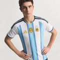Camisa Titular da Seleção Argentina 26 Versão do Jogador