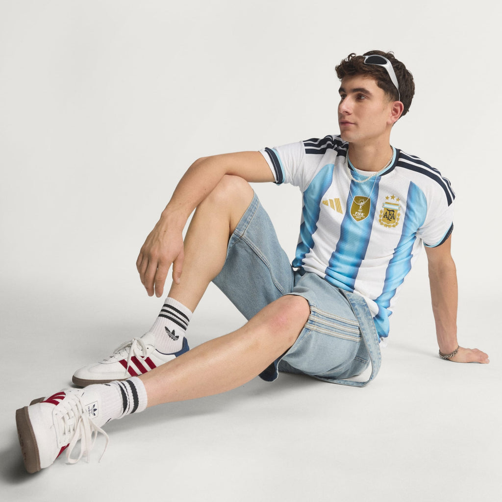 Camisa Titular da Seleção Argentina 26 Versão do Jogador