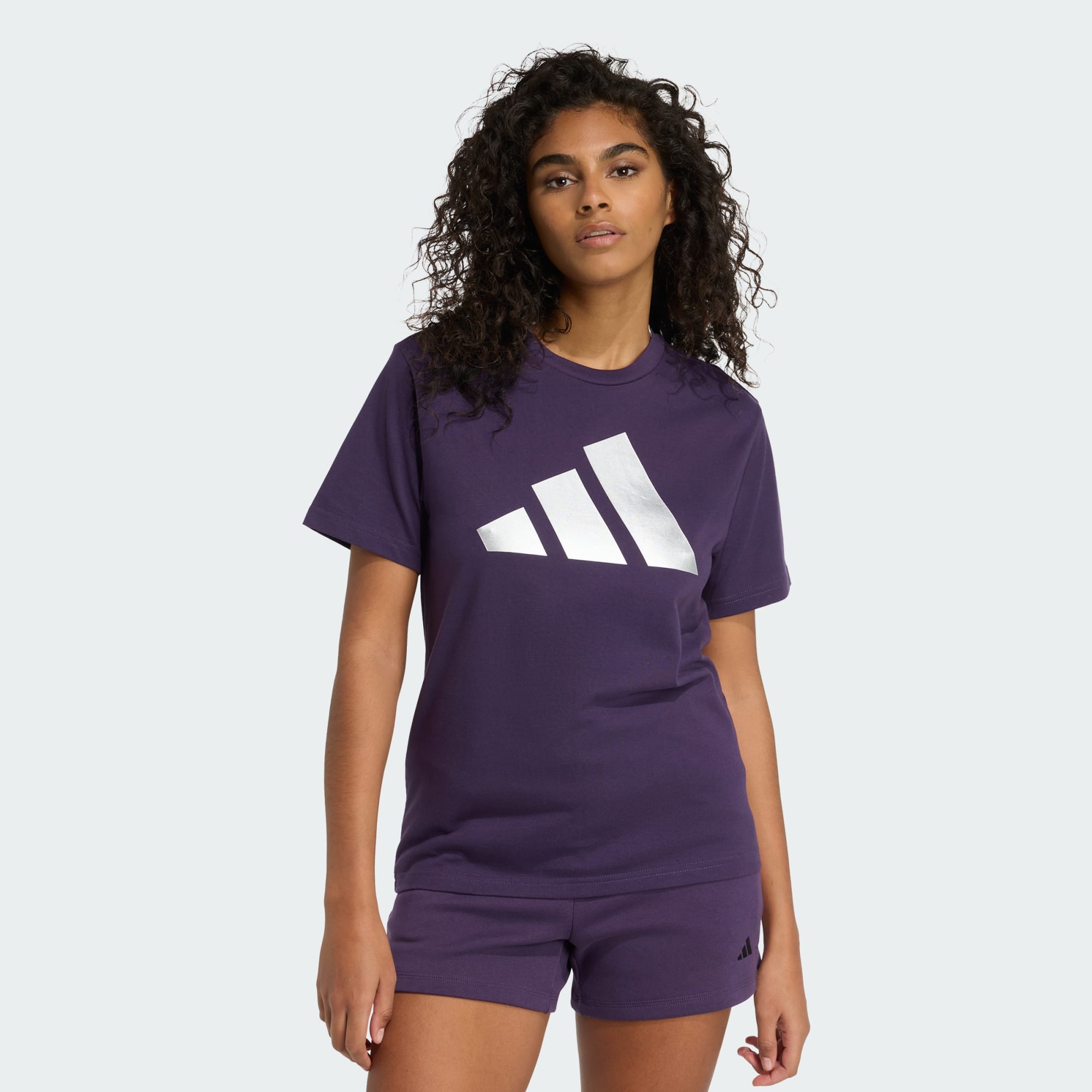 Camiseta estampada metálica de férias