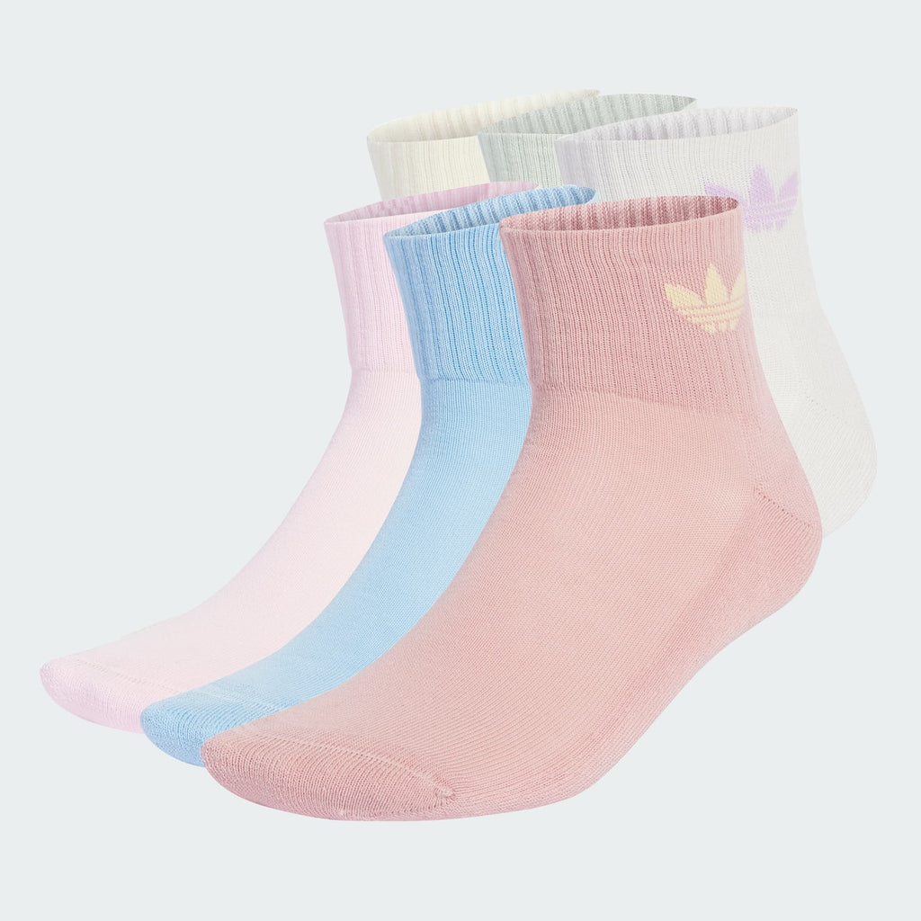 Meias Mid Ankle 6 Pares